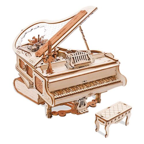 Maqueta de madera Magic Piano en tres dimensiones Rokr AMK81 ROBOTIME