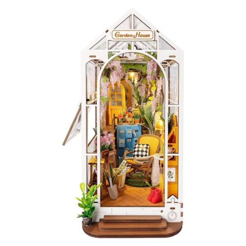 Maqueta sujetalibros 3D Gardenhouse Rolife DIY TGB06 ROBOTIME