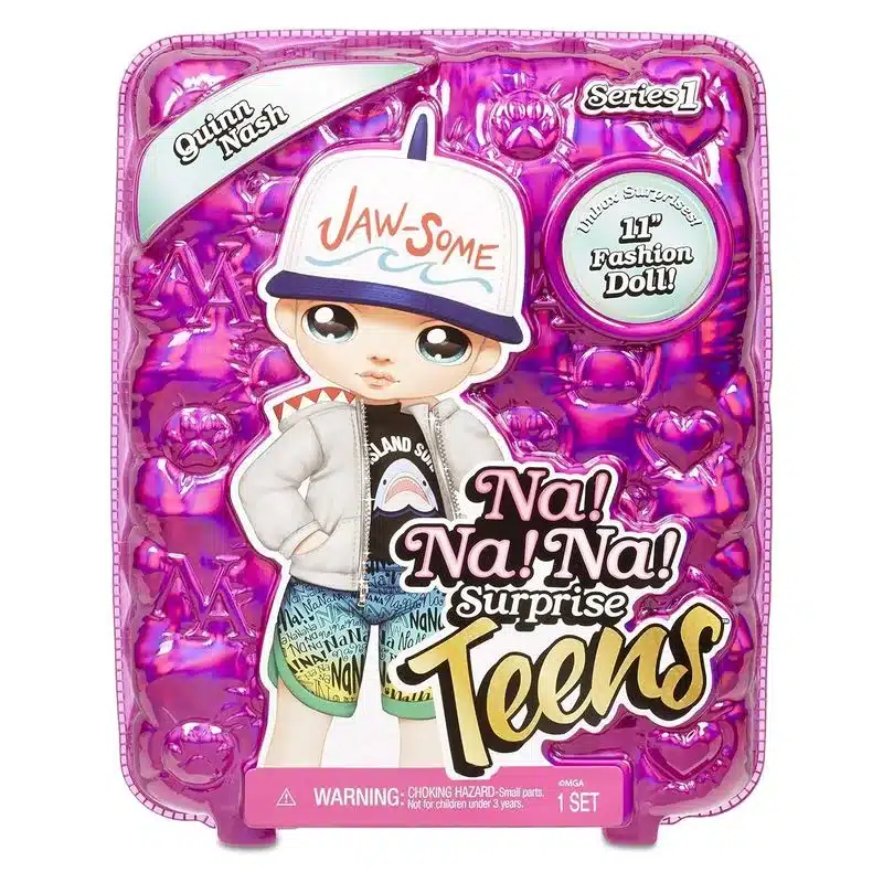 Muñeco Quinn Nash de las Na Na Na Surprise Teens Serie 1 572602 MGA