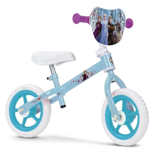 Bicicleta 10 pulgadas Huffy Disney Frozen celeste y blanca 1687 TOIMSA