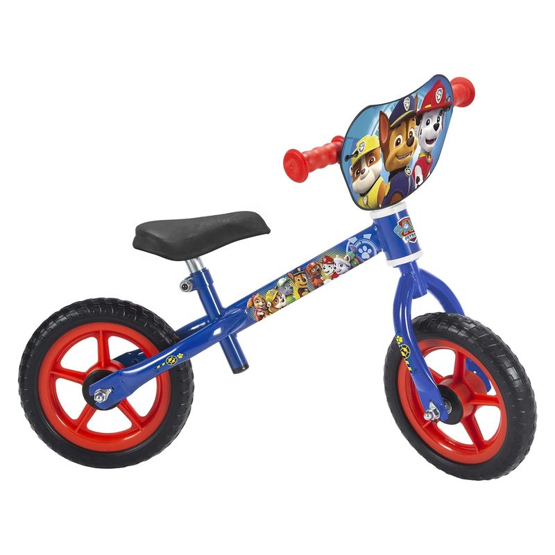 Bicicleta infantil 10 pulgadas Patrulla Canina azul y roja 119 TOIMSA