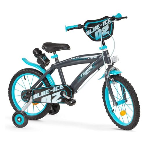 Bicicleta infantil 16 pulgadas Blue-Ice Gris y azul Toimsa 16226