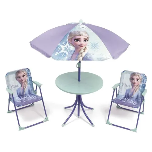 Set infantil mesa, sillas y sombrilla de Frozen 2 con Elsa WD12996 ARDITEX