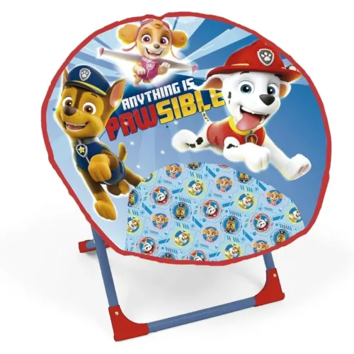 Silla con forma de luna Patrulla Canina plegable 50x50x50cm PW13030 ARDITEX