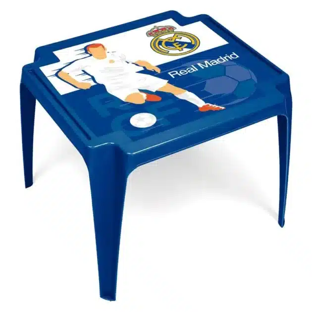 Mesa rectangular infantil azul Real Madrid 13x13x4cm RM13734 ARDITEX