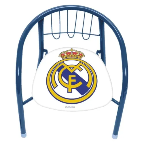 Silla infantil metal del Real Madrid 35,5x30x33,5cm RM16173 ARDITEX