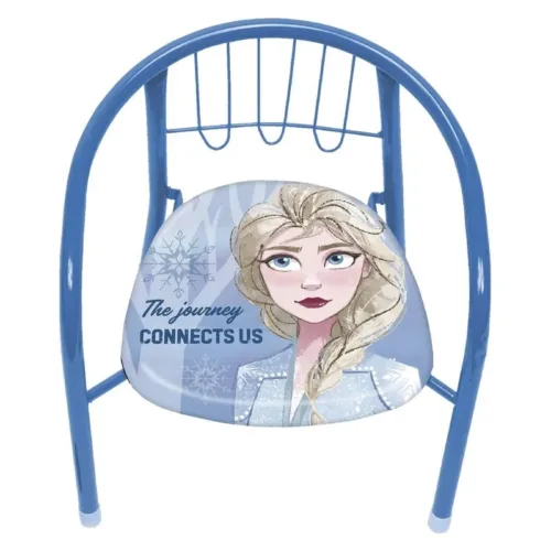 Silla infantil metal de Elsa Disney Frozen 35,5x30x33,5cm WD12998 ARDITEX