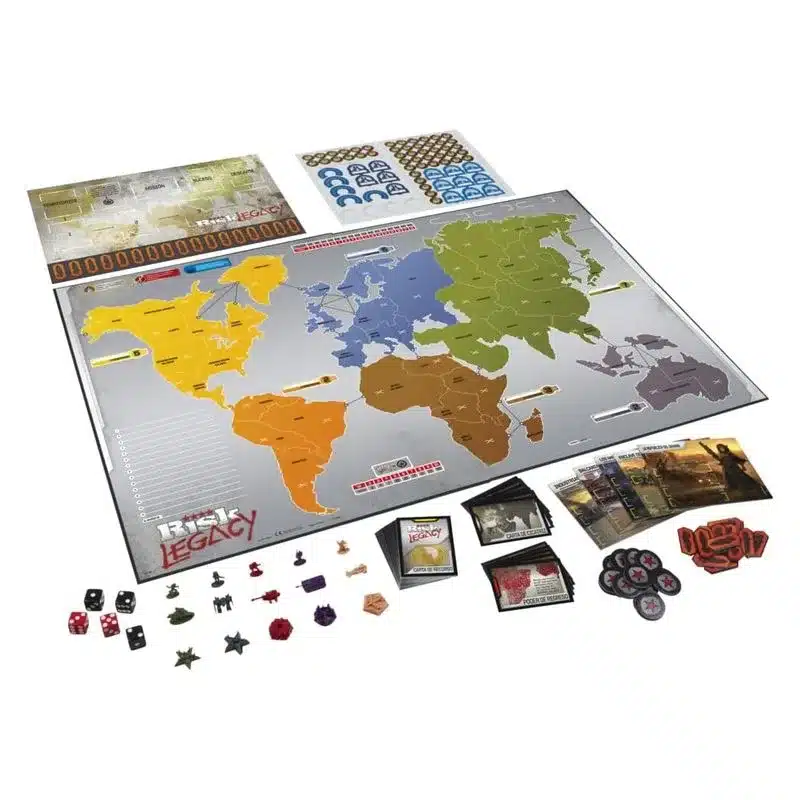 Risk Legacy Avalon Hill F3156 Hasbro juego estrategia multijugador - Imagen 3