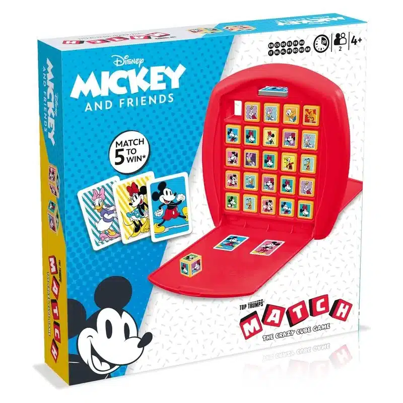 Top Trumps Mickey Mouse Match 3172 Winnig conecta en línea cinco personajes