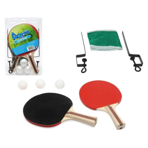 Set de juego Ping pong con red, palas y pelotas Aqua Summer 70966 ATOSA