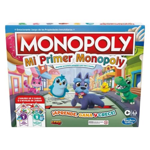 Juego de mesa infantil Monopoly mi primer Monopoly F8562 Hasbro