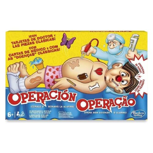 Juego de mesa electrónico Operación multijugador B2176 Hasbro