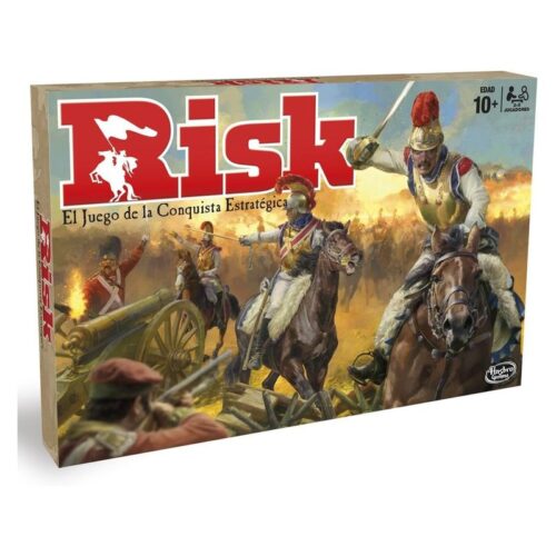 Juego clásico de estrategia Risk versión 2 jugadores Hasbro Gaming B7404