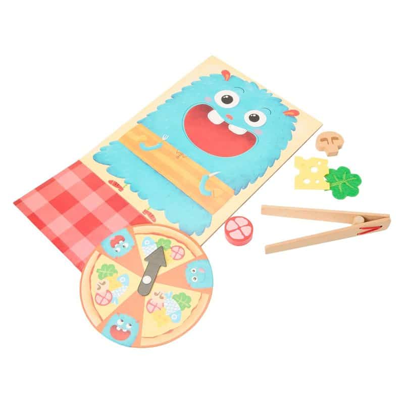 Hungry Monster Goula 53172 Diset juego de mesa preescolar de madera - Imagen 2