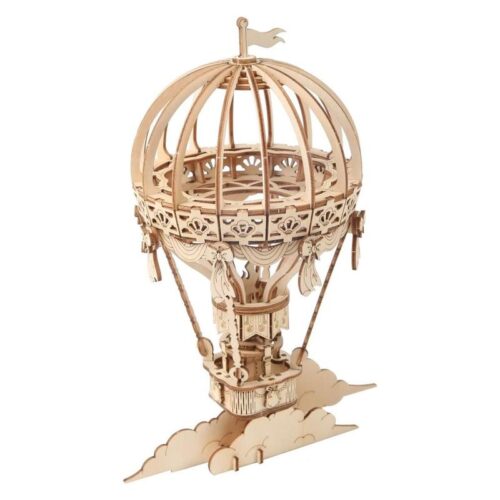 Maqueta de madera 3D Globo aerostático 140 piezas Rolife TG406 ROBOTIME