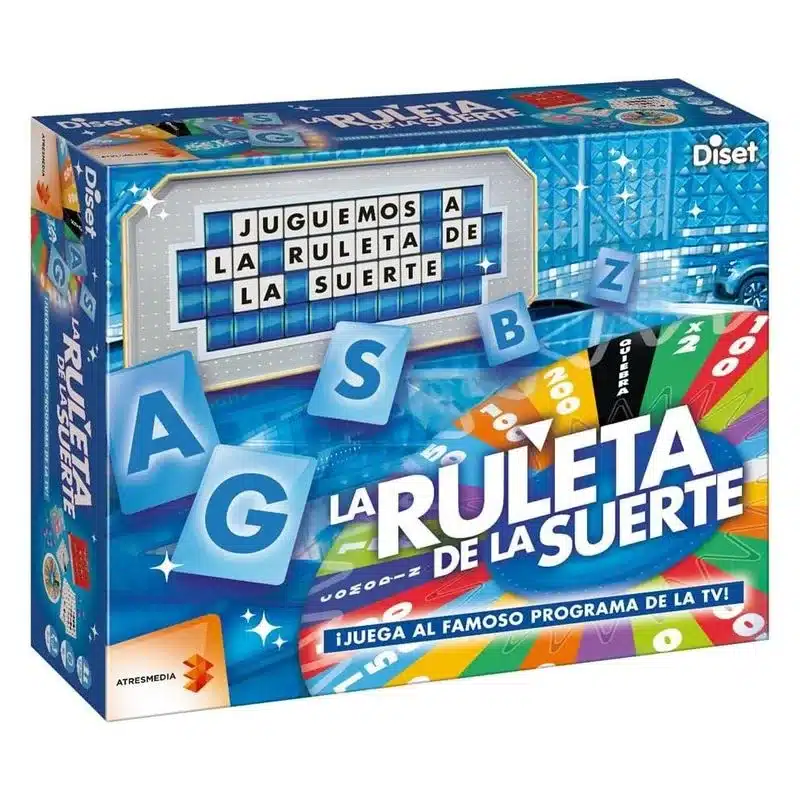 La Ruleta de la Suerte juego mesa Diset inspirado en el programa TV