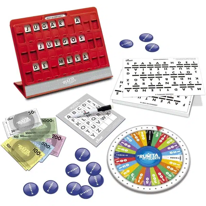 La Ruleta de la Suerte juego mesa Diset inspirado en el programa TV - Imagen 3