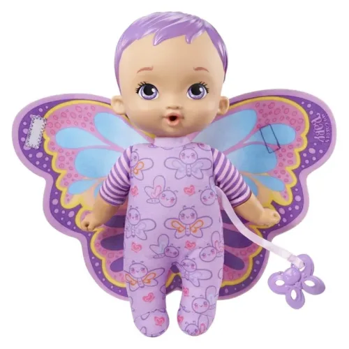 My garden baby mi primer bebé muñeca mariposa morada HBH39sHBH37 MATTEL