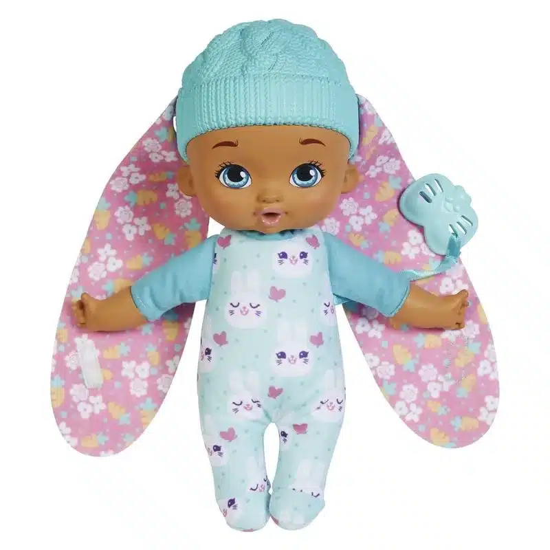 My garden baby muñeca mi primer conejito azul HGC09sHBH37 MATTEL