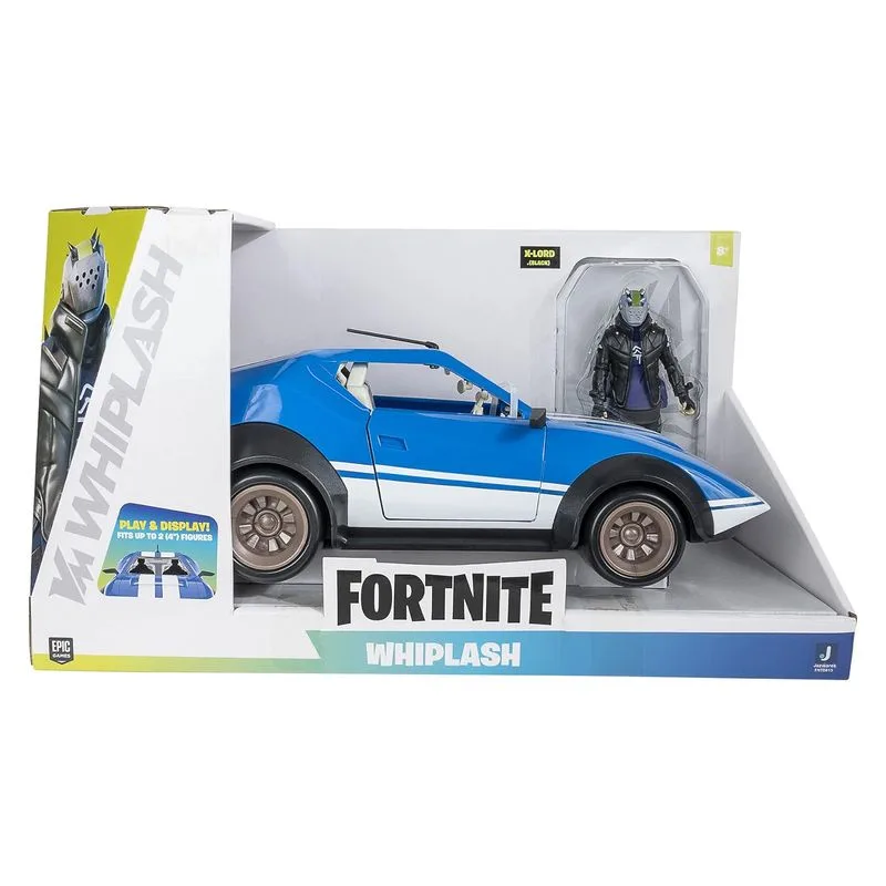 Figura articulada Whiplash Joy Ride Fortnite azul y blanco Jazwares FNT0815 - Imagen 2