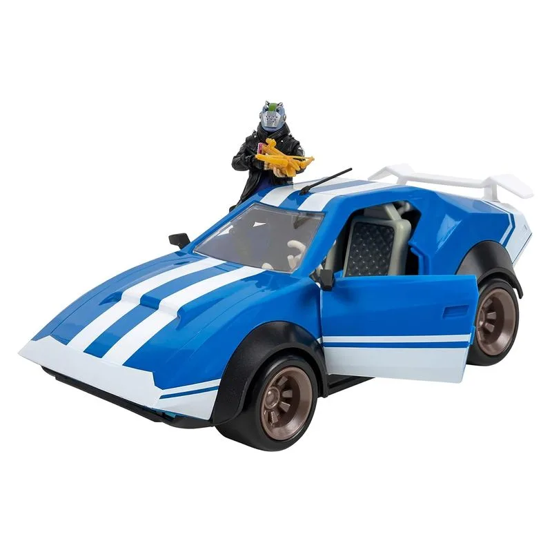 Figura articulada Whiplash Joy Ride Fortnite azul y blanco Jazwares FNT0815 - Imagen 3