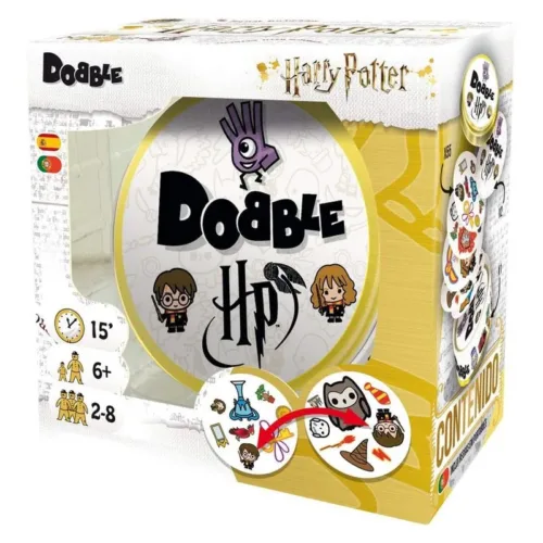 Dobble Versión Harry Potter CB/67429 ASMODEE juego de cartas acción y reflejos