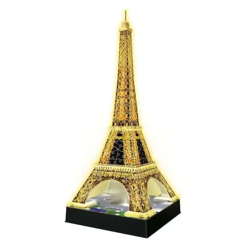 Puzzle Torre Eiffel luces led 12579 1 night edition RAVENSBURG - Imagen 2