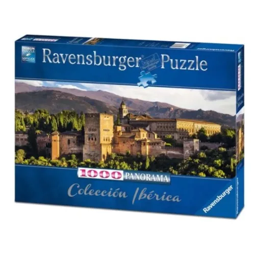 Puzzle La Alhambra Granada 1000 piezas panorámico Ravensburger 15073 1