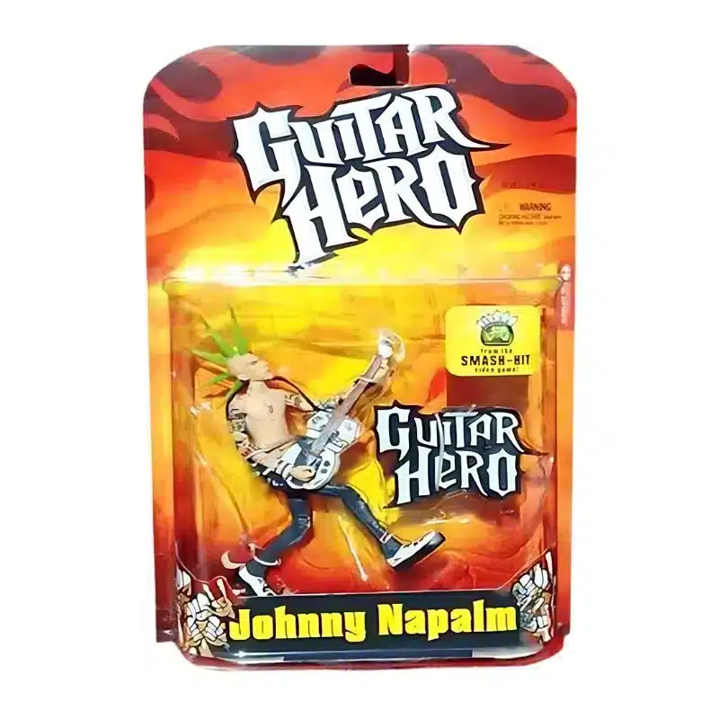Figura Guitar Hero Johnny Napalm pelo verde CB/90076 MCFARLANE