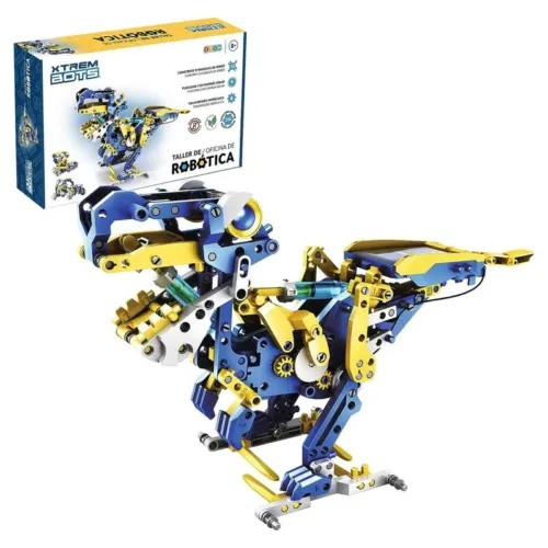 Taller de robótica Xtrem Bots convertible en 12 en 1 XT380893 WORLD BRA