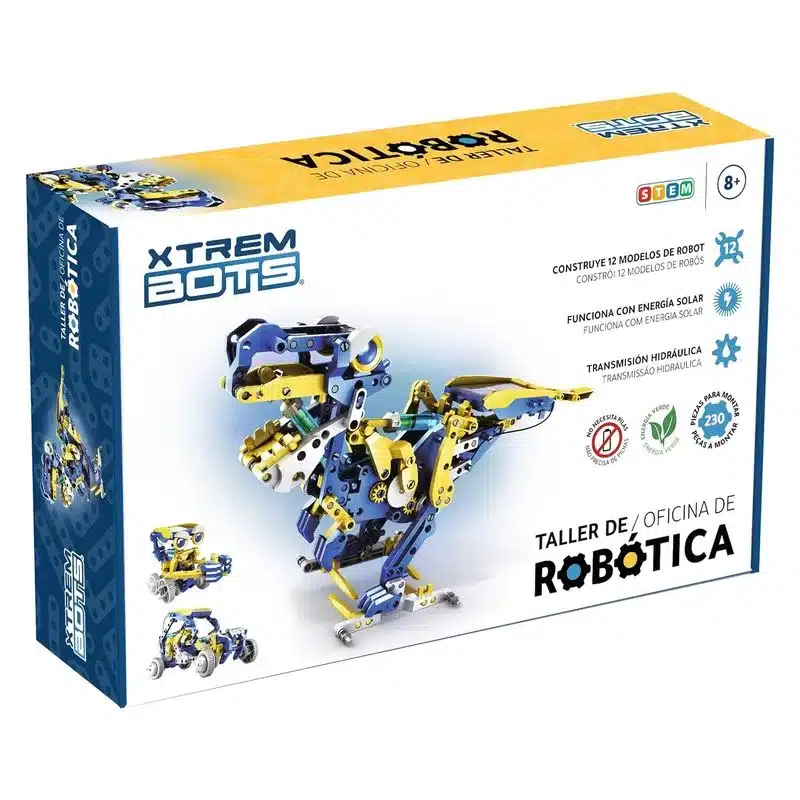 Taller de robótica Xtrem Bots convertible en 12 en 1 XT380893 WORLD BRA - Imagen 2