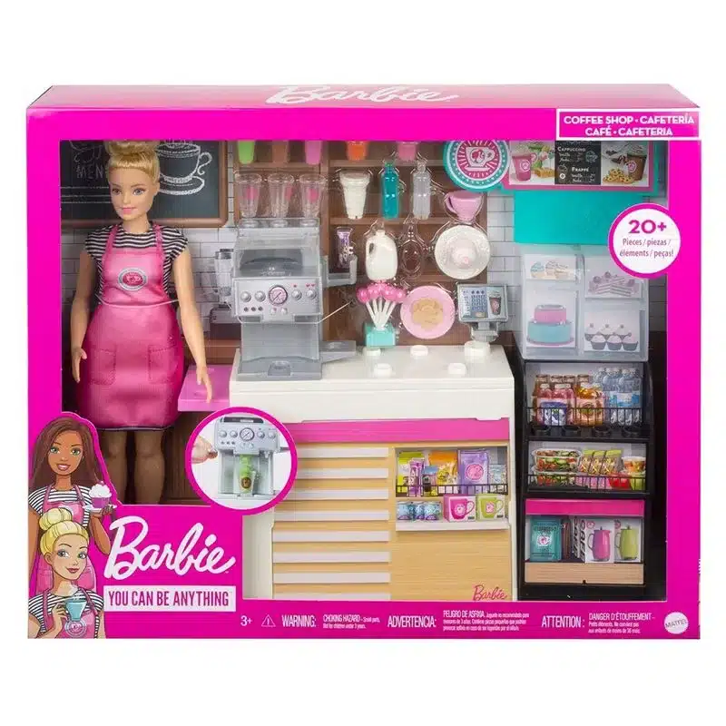 Cafetería de Barbie con muñeca y accesorios 29cm GMW03 HASBRO - Imagen 2