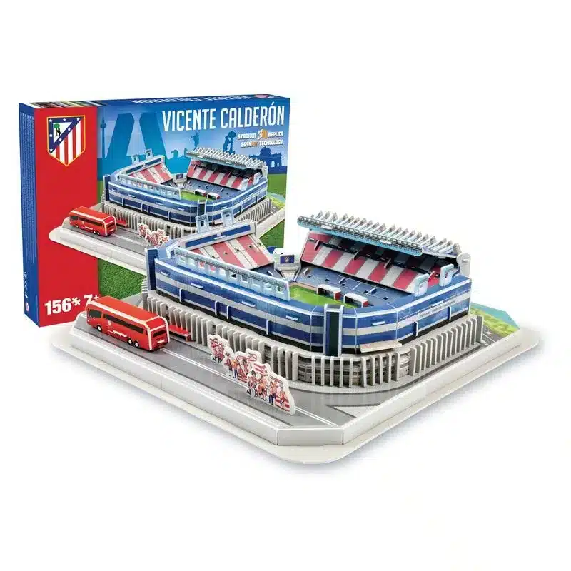 Puzzle 3D Estadio Vicente Calderón Nanostad Atlético Madrid 20103 ELEVEN