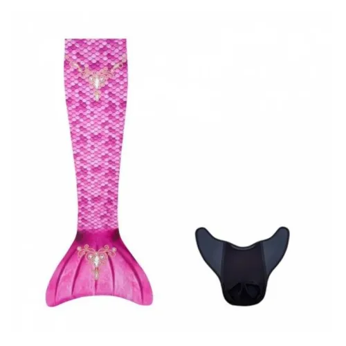 Cola de sirena Princess talla 2XS Kuaki Mermaid CJ2P 2 piezas incluidas