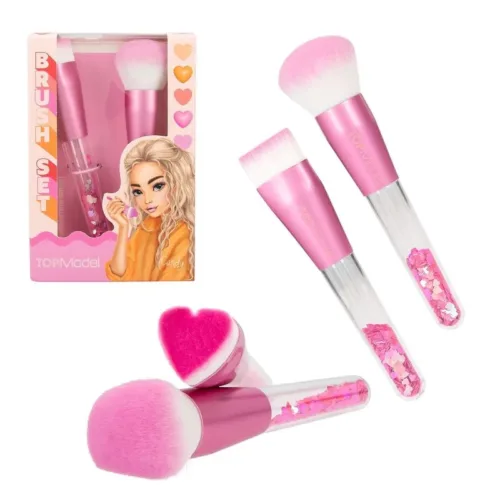 TOPModel Set de Brochas Corazón Beauty and Me 12817