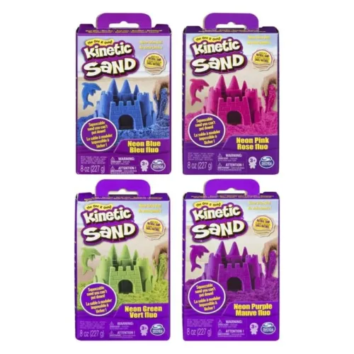 Caja de arena Kinetic Sand modelos surtidos multicolor 6033332 SPIN MASTER