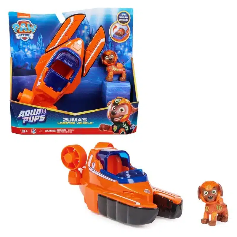 Zuma vehículo transformable Langosta Patrulla Canina 6066143 SPIN MASTER - Imagen 3