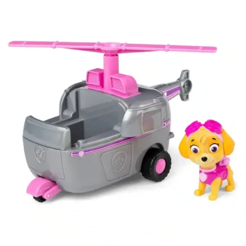 Figura Shkye y su helicóptero 15cm 6069058 SPIN MASTER