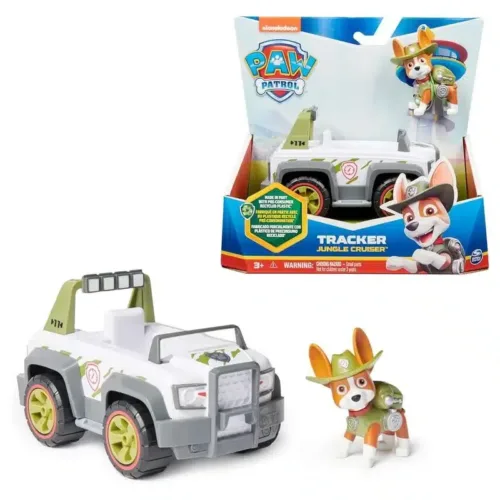 Tracker y su coche Jungle Cruiser La Patrulla Canina 6069071 SPIN MASTER