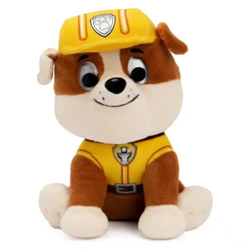 Peluche de Rubble La Patrulla Canina 15cm 6058440 SPIN MASTER