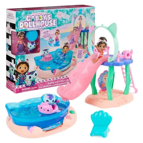 La sensacional piscina de La casa de muñecas de Gabby 6067878 SPIN MASTER