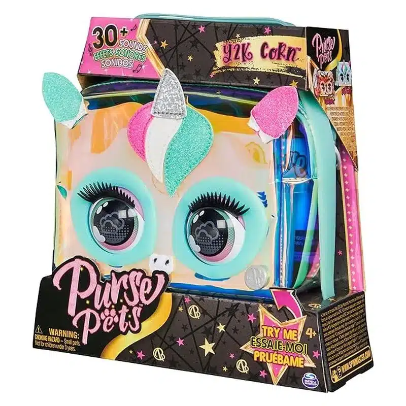 Bolso unicornio Purse Pets Y2K con sonidos y reacciones 6068208 SPIN MASTER - Imagen 2