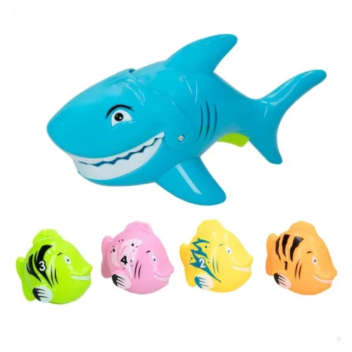Juego de pesca infantil con cinco piezas Aqua World 47644 ColorBaby