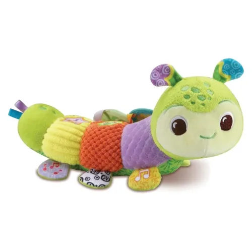 Peluche musical Flor la oruga con colores y texturas 80-567122 VTECH