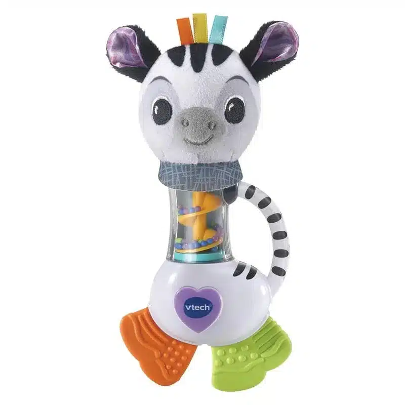 Sonajero de cebra bebé con sonidos y colores 80-567222 VTECH