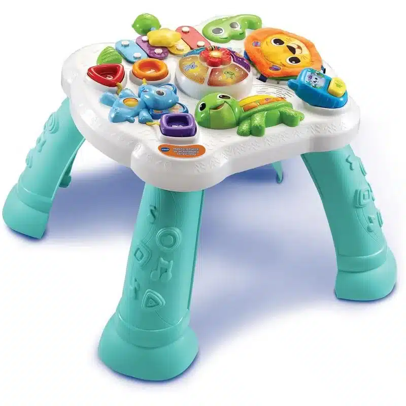 Mesita infantil actividades turquesa 6 zonas juego 80-540822 VTECH