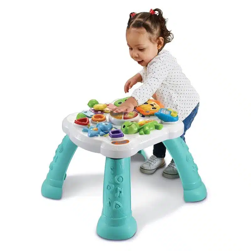 Mesita infantil actividades turquesa 6 zonas juego 80-540822 VTECH - Imagen 2