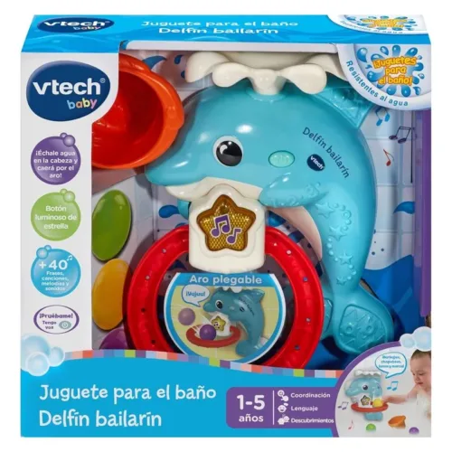 Juguete para el baño Delfín Bailarín baila y canta 80-568022 VTECH