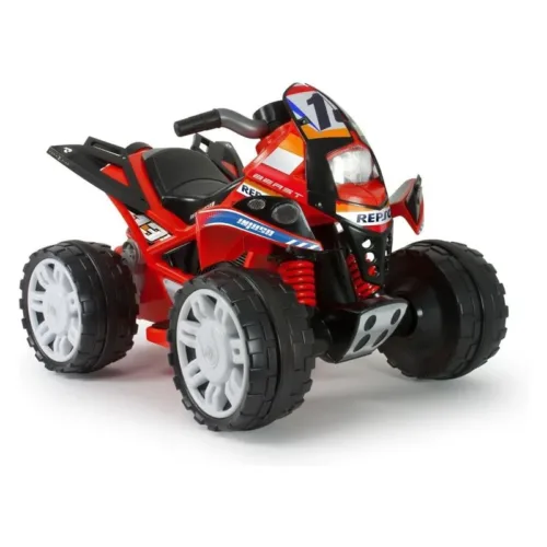 Quad eléctrico The Beast Repsol 12V con pedal acelerador 7617 INJUSA