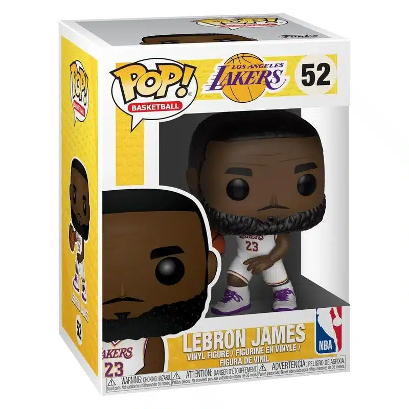 Funko POP! Lebron James Lakers NBA 52 figura completa vinilo - Imagen 2